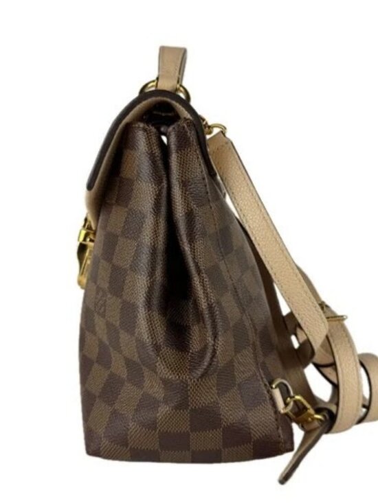 Auth LOUIS VUITTON Damier Clapton Backpack Brown/Beige N42259 - z9416 main image 12
